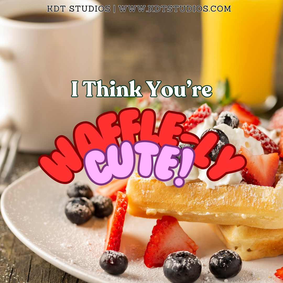 I Think You're Waffle-y Cute! | Valentine's Day Soy Wax Melts