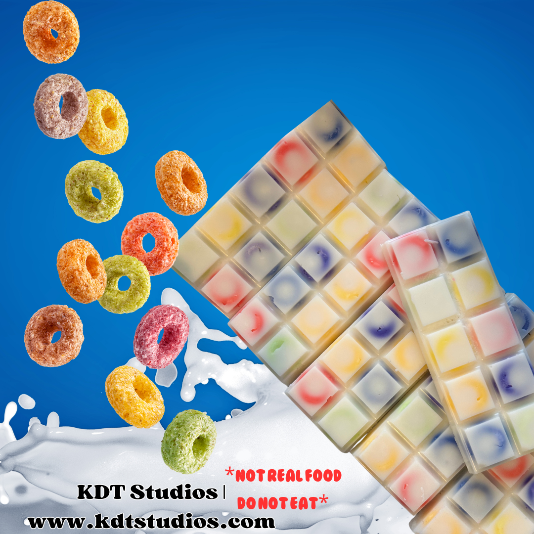 Loop de Loop Cereal Bars | Coconut Soy Wax Melts |  NOT REAL FOOD | DO NOT EAT